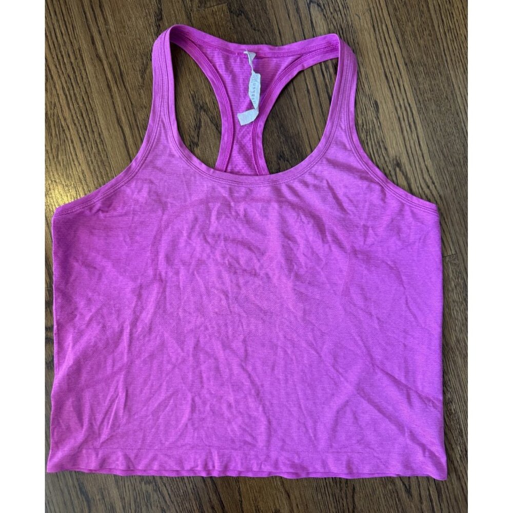 lululemon Swiftly Tech Racerback Race Length Tank Top Size 14